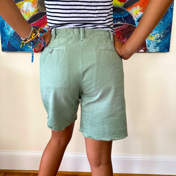 Ralph Lauren khaki distressed shorts NWOT - Picture 3 of 7